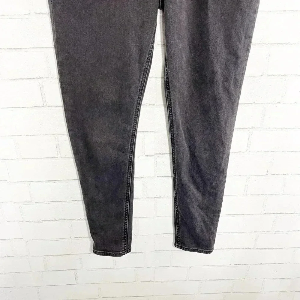 Rag & Bone Faded Black Nina High Rise Ankle Skinny Jeans Women's Waist Size 29
